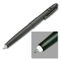 Enterprise Technology Solutions&nbsp;7520016998604 SKILCRAFT Luminator Ballpoint Pen/Flashlight/Stylus, White LED, Stick, Medium 1 mm, Black Ink, Black Barrel