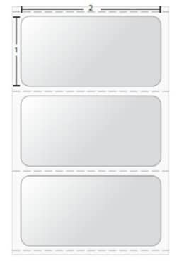 Caresfield&nbsp;Direct Thermal Label, 2340/Roll, 8 Rolls/Cs.