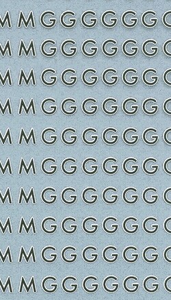 Electron Microscopy Sciences Dry Transfer Sheet Letters M,G,N, 18pt, Quantity: