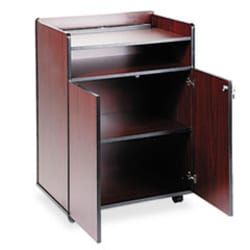 Enterprise Technology Solutions Executive Mobile Presentation Stand, 29.5w