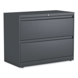 Enterprise Technology Solutions Lateral File, 2 Legal/Letter/A4/A5-Size File Drawers, Charcoal, 36