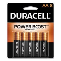 Enterprise Technology Solutions&nbsp;Power Boost CopperTop Alkaline AA Batteries, 8/Pack