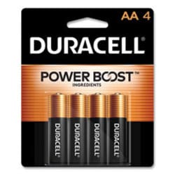 Enterprise Technology Solutions&nbsp;Power Boost CopperTop Alkaline AA Batteries, 4/Pack