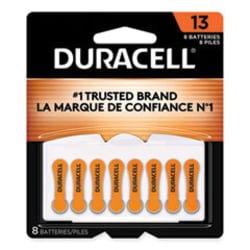 Enterprise Technology Solutions Hearing Aid Battery, #13, 8/pack, Quantity: