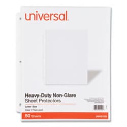 Enterprise Technology Solutions Top-Load Poly Sheet Protectors, Heavy Gauge,