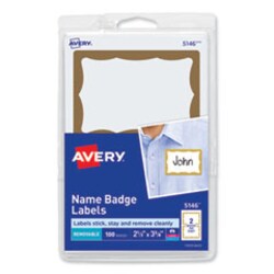 Enterprise Technology Solutions&nbsp;PRINTABLE ADHESIVE NAME BADGES