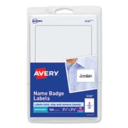 Enterprise Technology Solutions&nbsp;PRINTABLE ADHESIVE NAME BADGES