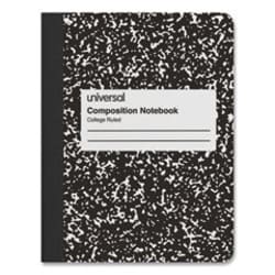 Enterprise Technology Solutions&nbsp;Composition Book, Medium/College Rule, Black Marble Cover, (100) 9.75 x 7.5 Sheets