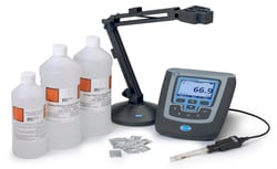 Hach Company&nbsp;HQ440D Laboratory Sodium (Na⁺) Ion Meter Package with ISENA381 Ion Selective Electrode