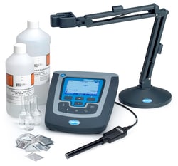 Hach Company HQ440D Laboratory Chloride (Cl⁻) Ion Meter Package with ISECL181 Ion Selective Electrode