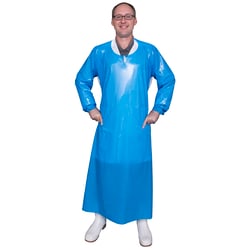 Vikan Top Dog 6 mil X-Large Gown Blue | Buy Online | Vikan&trade; | Fisher Scientific