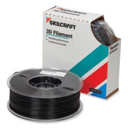 Enterprise Technology Solutions&nbsp;7045017057352 Skilcraft 3d Printer Polylactic Acid Filament, 2.85 Mm, Black