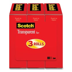 Enterprise Technology Solutions Transparent Tape 1 Core 0.75 X, Quantity:
