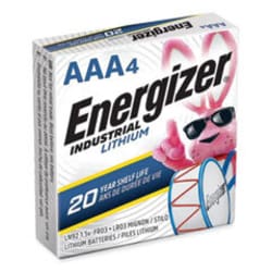 Enterprise Technology Solutions&nbsp;Industrial Lithium AAA Battery, 1.5 V, 4/Pack