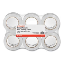 Enterprise Technology Solutions Quiet Tape Box Sealing Tape, 3" Core, 1.88"
