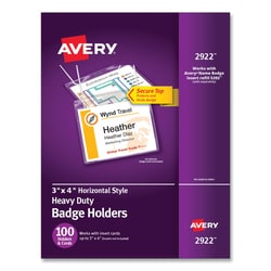 Enterprise Technology Solutions&nbsp;Secure Top Hanging-Style Badge
