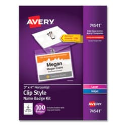 Enterprise Technology Solutions&nbsp;CLIP-STYLE NAME BADGE HOLDER W