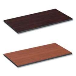 Enterprise Technology Solutions&nbsp;Reversible Laminate Table Top, Rectangular, 47.63 X 23.63, Medium Cherry/mahogany
