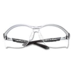 Enterprise Technology Solutions&nbsp;BX Molded-In Diopter Safety Glasses, 2.0+ Diopter Strength, Silver/Black Frame, Clear Lens