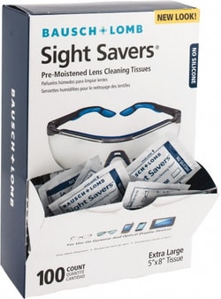 MSC Bausch & Lomb 8574GM Pack of 100, Antistatic Lens Cleaning Tissues