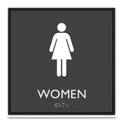 Enterprise Technology Solutions ADA Sign Women Plastic 8 x 8 C
