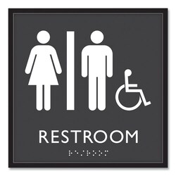 Enterprise Technology Solutions&nbsp;ADA Sign Unisex Accessible Res