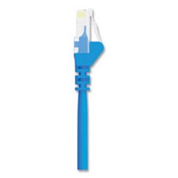 Enterprise Technology Solutions&nbsp;CAT5e Snagless Patch Cable, 3 ft, Blue