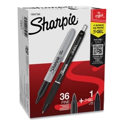 Enterprise Technology Solutions Fine Tip Permanent Marker Valu, Quantity: