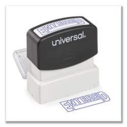 Enterprise Technology Solutions Message Stamp, Entered, Pre-Inked One-Color,