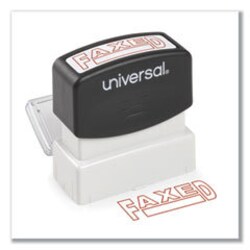 Enterprise Technology Solutions Message Stamp, Faxed, Pre-Inked One-Color,