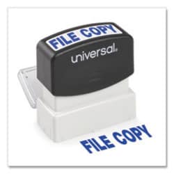 Enterprise Technology Solutions Message Stamp, File Copy, Pre-Inked One-Color,