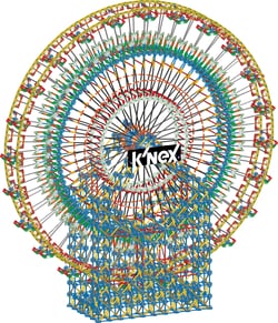 K'NEX 6 ft. Ferris Wheel Educational Toy:Education Supplies, Quantity: