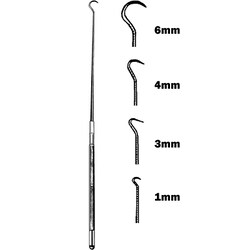 Sklar Instruments&nbsp;Hook Sklar Microscopy Surgical   4/PK