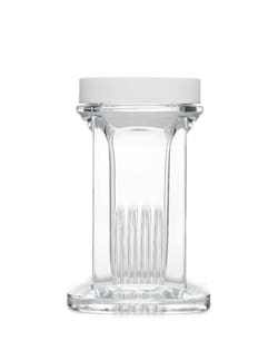StatLab&nbsp;Glass Coplin Jar with Poly Screw Top Lid