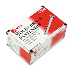Enterprise Technology Solutions 7 Brass Prong Paper Fasteners
