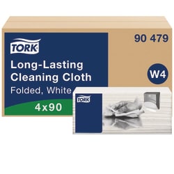 Tork Long-Lasting Cleaning Cloth W4 White | Buy Online | Tork | Fisher Scientific