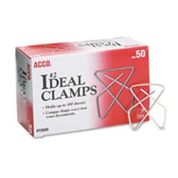 Enterprise Technology Solutions&nbsp;IDEAL CLAMPS 2 SMOOTH SILV