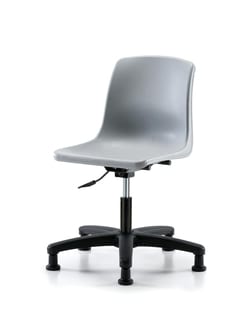 Fisherbrand Desk Height Polypropylene Shell Chair Blue | Buy Online | Fisher Scientific