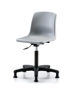 Fisherbrand&trade;&nbsp;Medium Bench Height Polypropylene Shell Chair with Stationary Glides