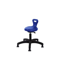 Fisherbrand&trade;&nbsp;Desk Height Polyurethane Serpent Sit-Stand Stool with Stationary Glides