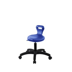 Fisherbrand&trade;&nbsp;Desk Height Polyurethane Serpent Stool with Casters