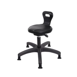 Fisherbrand&trade;&nbsp;Medium Bench Height Polyurethane Serpent Sit-Stand Stool with Stationary Glides