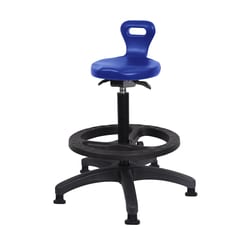 Fisherbrand Polyurethane Serpent Sit-Stand with Black Foot Ring Blue | Buy Online | Fisher Scientific
