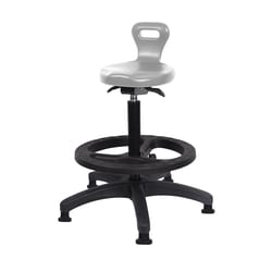 Fisherbrand™ Polyurethane Serpent Sit-Stand with Black Foot Ring