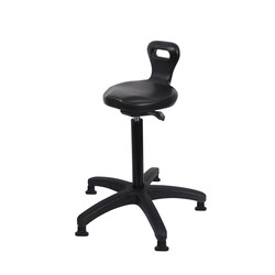 Fisherbrand Polyurethane Serpent Sit-Stand Black | Buy Online | Fisher Scientific