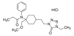 Alfentanil hydrochloride Solution, 1.0 mg/mL in Methanol (as free base), Ampule of 1 mL, Certified Reference Material, Cerilliant™