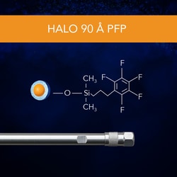 Advanced Materials Technology HALO PFP 90 A 2.7UM 4.6X100MM, Quantity: