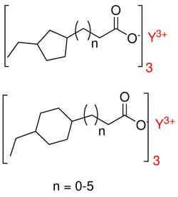 Strem, An Ascensus Company&nbsp;CAS# 61790-20-3. 5g. Yttrium(III) naphthenate, ~60% in toluene (7-13% Y) (99.9%-Y) (REO). MFCD00148830