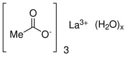 Strem, An Ascensus Company&nbsp;CAS# 100587-90-4. 100g. Lanthanum(III) acetate hydrate (99.9%-La) (REO). MFCD00150118