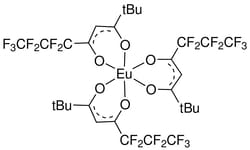 Strem, An Ascensus Company CAS# 17631-68-4. 1g. Tris(6,6,7,7,8,8,8-heptafluoro-2,2-dimethyl-3,5-octanedionate)europium(III)